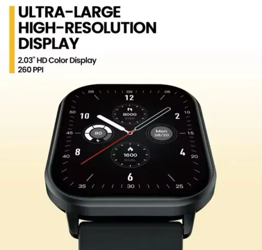 Smartwatch Zeblaze-GTS 3 - Tecnologia e Estilo em Cada Detalhe