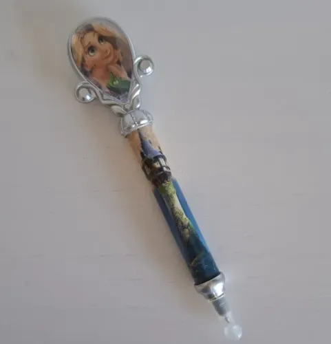 caneta colecionável disney rapunzel