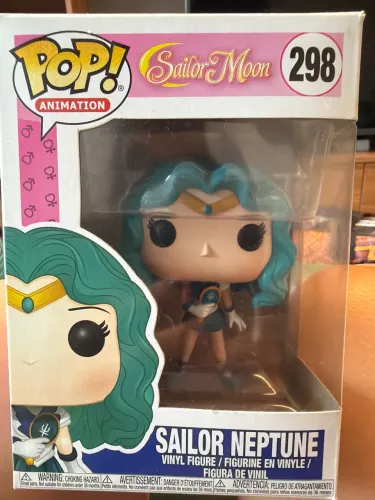 Funko Pop Sailor Moon - Sailor Neptune #298 (Raro / Vaulted)