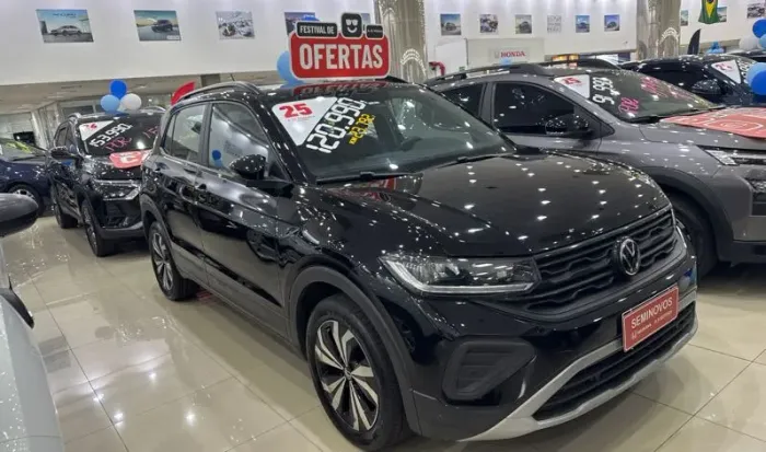 Volkswagen T-Cross 1.0 TSI Flex 12V 5P Aut. 2025
