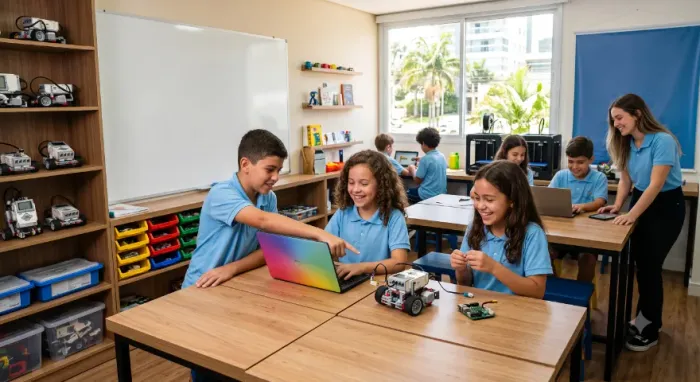 Escola de Tecnologia Infantil em Floripa - Invista no Futuro