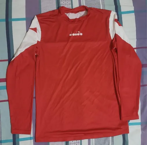 Camisa UV Vermelha Diadora Náutico