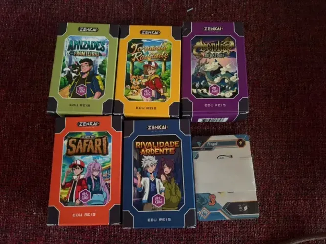 Jogo Zenkai e todas as expansões (lacrado)