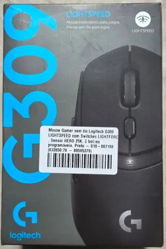[NOVO] Mouse Gamer Logitech G309 Lightspeed