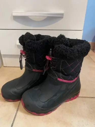 Botas de Neve Infantil Impermeáveis - Quentes e Confortáveis