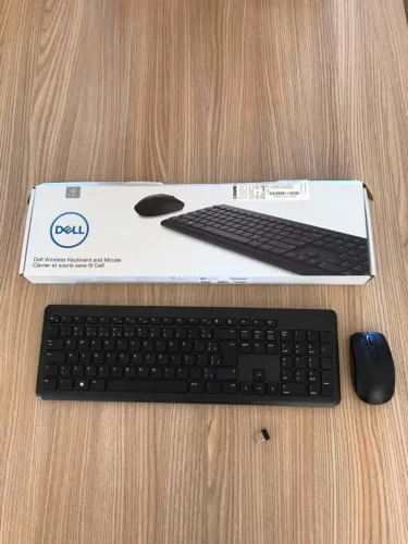 Kit Teclado e Mouse Sem Fio Dell KM3322W Original | ABNT2 | Excelente Estado