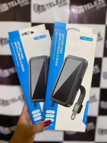 Suporte de celular para moto
