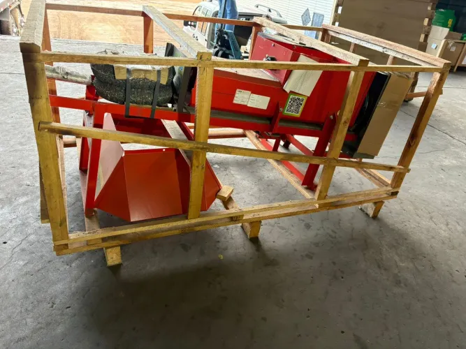 Máquina de ensacar silagem compactadora