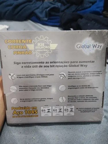 Kit relação Honda Cg160