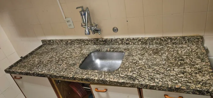 Bancada de cozinha em granito