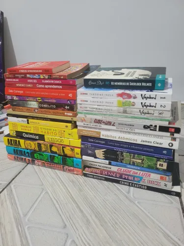 Livros e Mangás Diversos