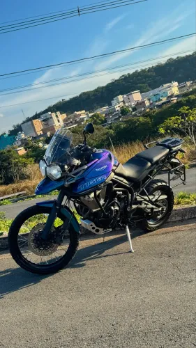 TIGER 800 XCX 2017 remapeada e full acessórios
