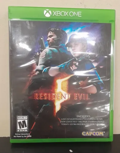 Resident Evil 5 Jogo Mídia Física Xbox One Usado Original