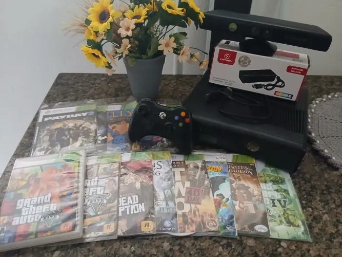 XBOX 360 DESTRAVADO RGH 3.0 - VÁRIOS JOGOS