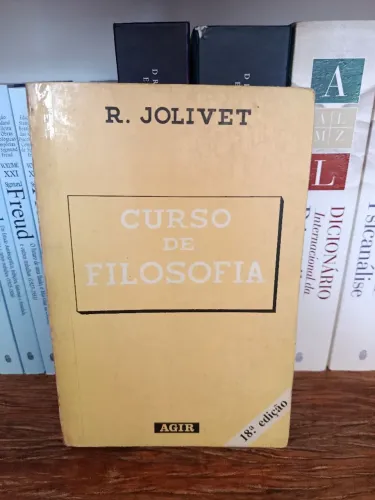 Livro Curso de Filosofia Regis Jolivet