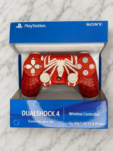 Dual shock 4 homem aranha 