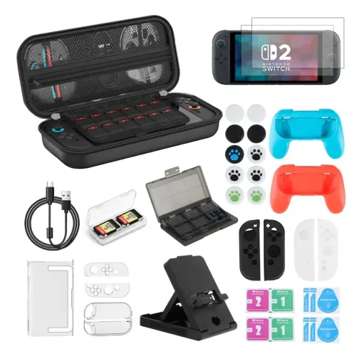 Kit de Nintendo switch 2 completo + case