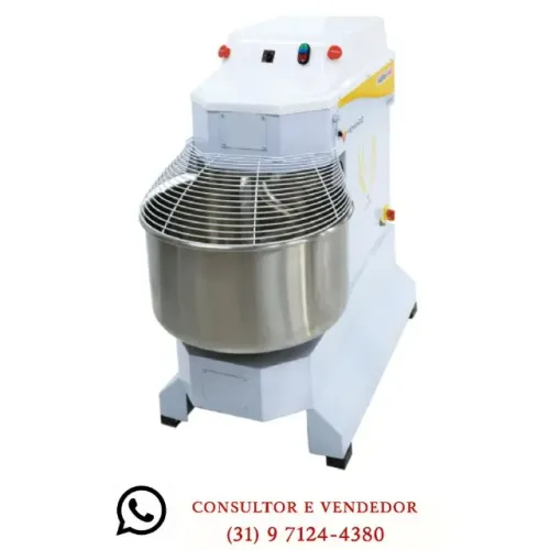 Amassadeira Espiral 25 Kg Monofásica Venâncio