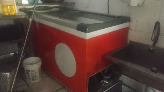 Repositor horizontal tampa de vidro metalfrio frio550ltr
