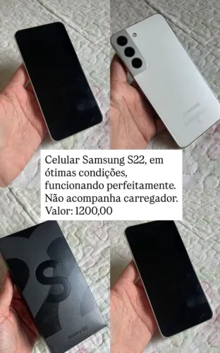 Vendo celular Samsung S22