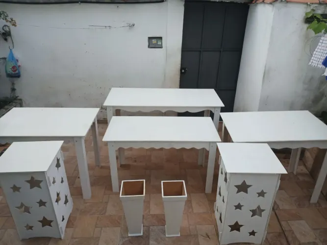 KIT Mesa de festa MDF