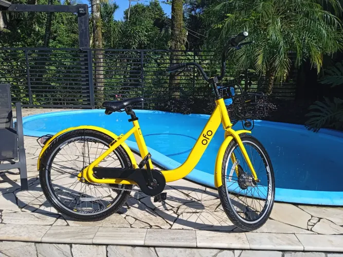 Bike yellow Ofo