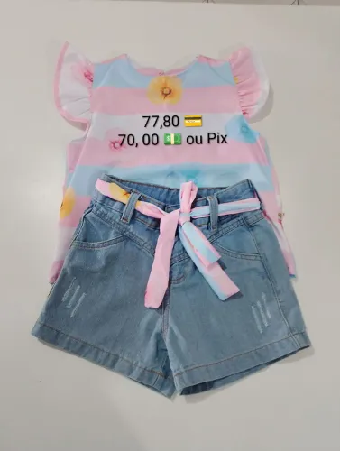 Conjunto pra menina