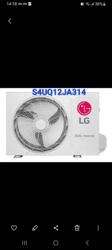 Condensadora lg 12 mil btus nova na caixa