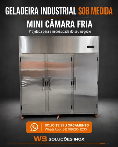 Geladeira industrial