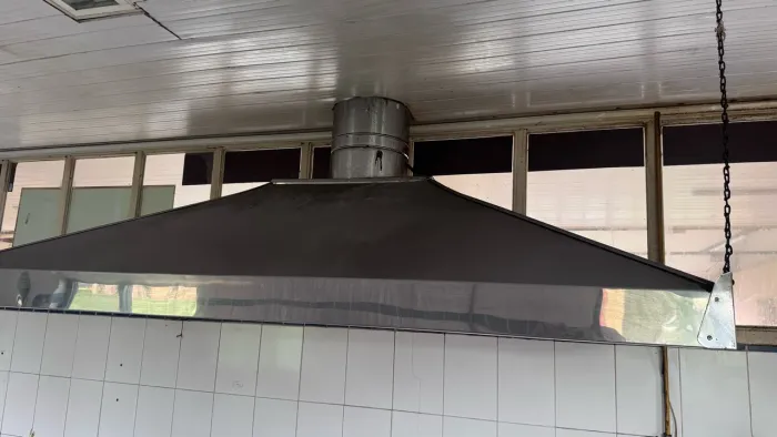 Coifa industrial inox