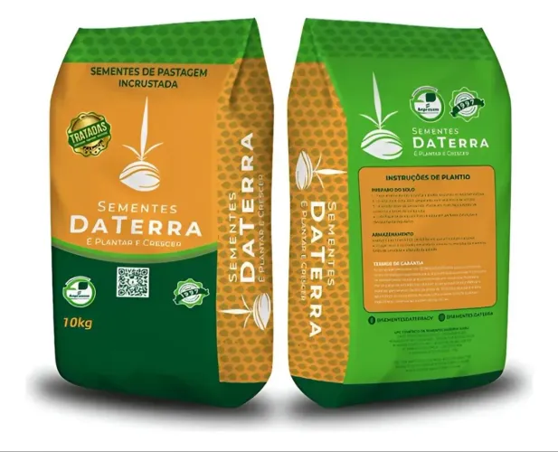 Sementes de Brachiaria - Pastagem Forte e Produtiva | Sementes da Terra 10kg
