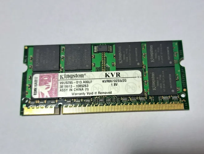 Memória RAM 2GB Notebook DDR 2 Kingston