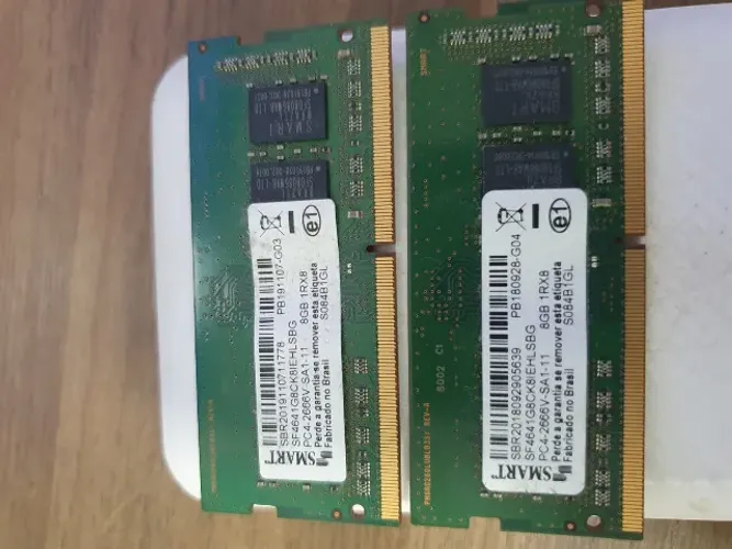 Memória Ram Ddr4 2x8gb 2666mhz Sodimm Notebook