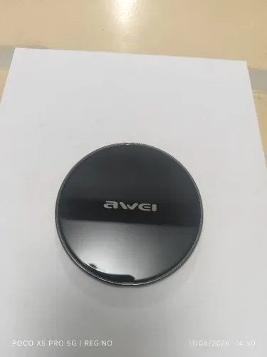Carregador wireless por indução awei para iPhone