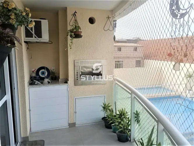 Apartamento com Varanda Gourmet e Lazer Completo em Engenho de Dentro! RO01X