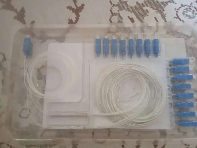 vendo moldem. e splitter para fibra