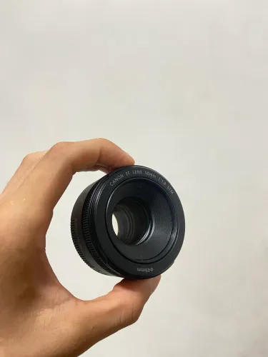 Lente canon EF 50mm f/1.8