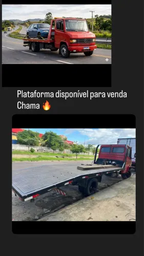 Vendo caminhão plataforma