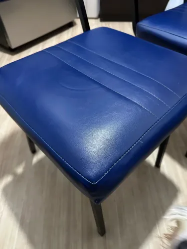 Cadeiras azul marinho 