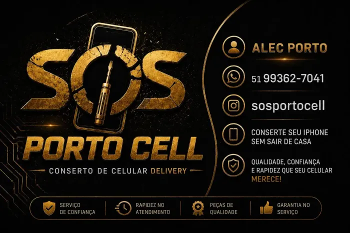 Conserto de celular Delivery 
