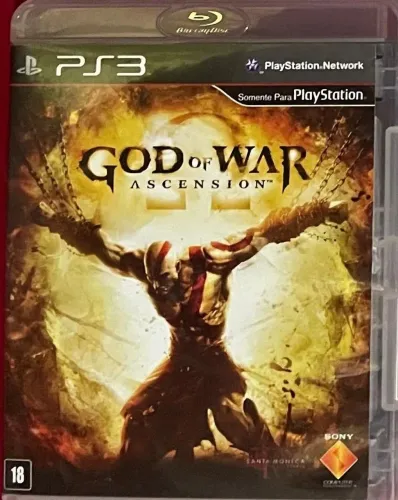 God Of War Ascension PS3 original, ótimo estado
