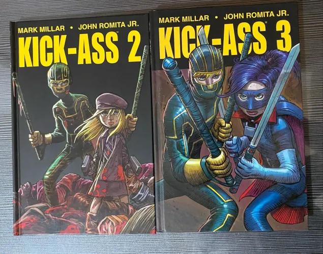 Kick Ass  - HQ Capa dura Vol. 2 e 3 
