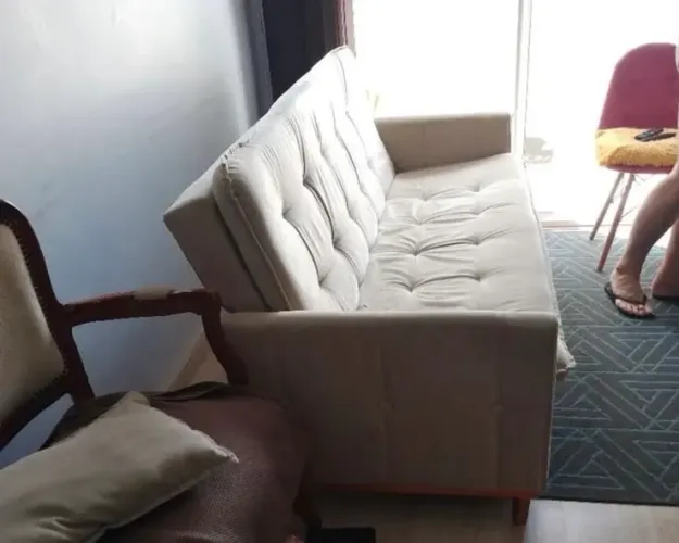 Sofá cama 2m seminovo