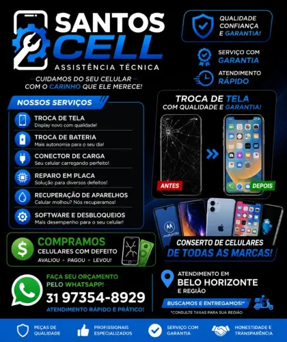 Manutenção de celulares 