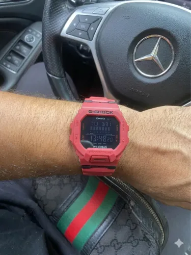 RELOGIO DE PULSO CASIO GSHOCK VERMELHO
