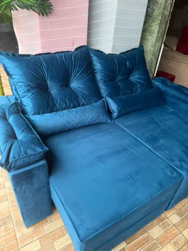 SOFÁ CAMA APRONTA ENTREGA NOVOS 