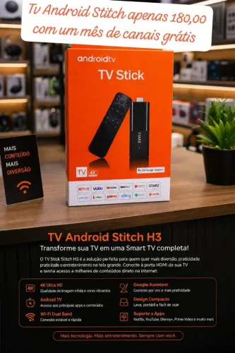 Tv Android Stitch 4k