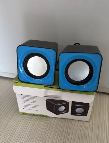 Caixa De Som Para Pc E Notebook Mini Speaker Usb Knup Kp609