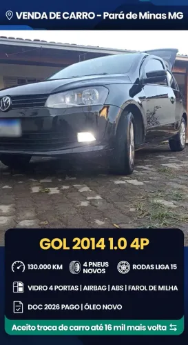 Volkswagen Gol Geração VI 1.0 8V MI Total Flex Mec. 4P 2014