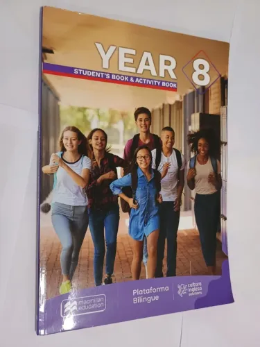 Livro Year 8 student's book & activity book - Plataforma bilingue - Cultura inglesa